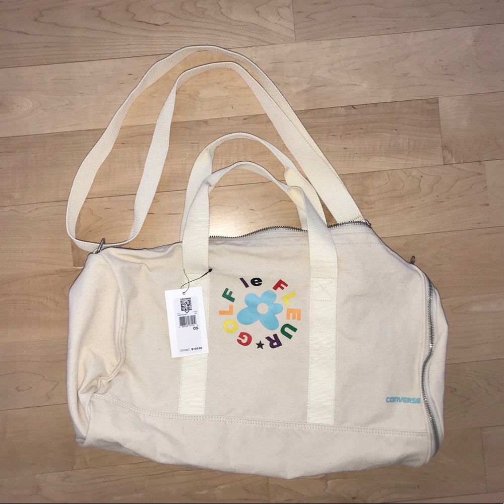 Golf Wang X Converse duffel bag